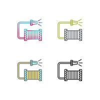 Water Hose Vector Icon