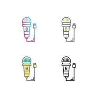 Microphone Vector Icon