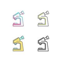 Microscope Vector Icon