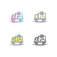 Delivery Truck Vector Icon