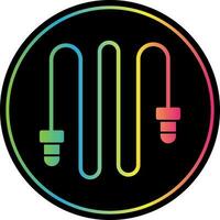 Jumping rope Vector Icon Design