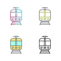 Tram Vector Icon