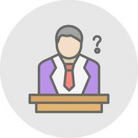 Help desk Vector Icon Design