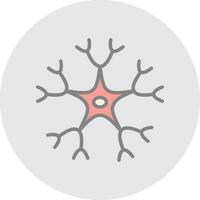 neurona vector icono diseño