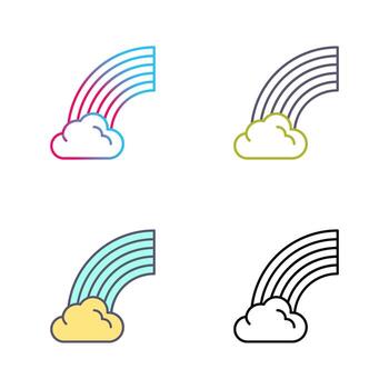 Rainbow Vector Icon