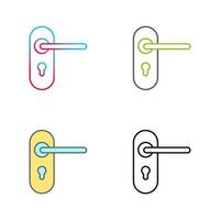 Door Lock Vector Icon