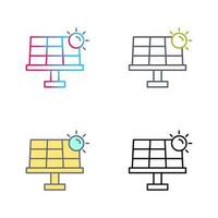 Solar Energy Vector Icon