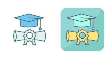 icono de vector de graduación