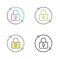 Pad Lock Vector Icon