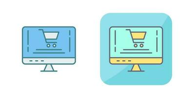 Online Shopping Vector Icon