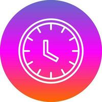 diseño de icono de vector de reloj