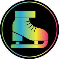 Ice skate Vector Icon Design