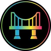 diseño de icono de vector de puente