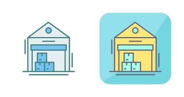 Warehouse Vector Icon