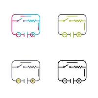 Electrical Circuit Vector Icon