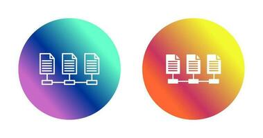 Network Files Vector Icon