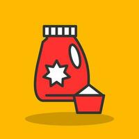 Washing powder Vector Icon Design