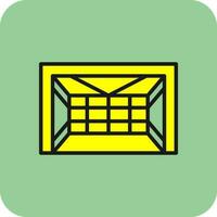 Goal box Vector Icon Design