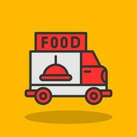 Food Delivery Vector Icon Design