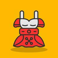 Dirndl Vector Icon Design