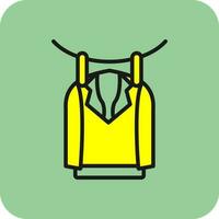 Clean clothes Vector Icon Design