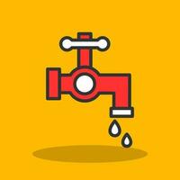 Water tap Vector Icon Design