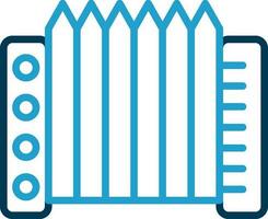 Accordion Vector Icon Design