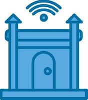 Halle gate Vector Icon Design