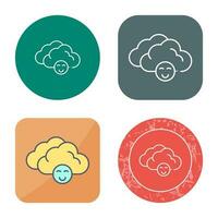Cloudy Vector Icon