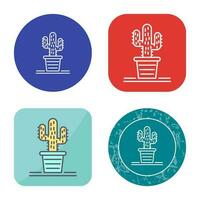 Cactus Vector Icon