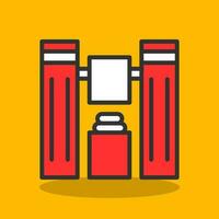 Clothes folder Vector Icon Design