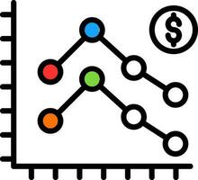 Chart Vector Icon Design