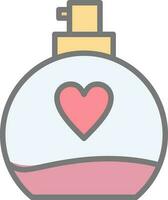 Perfume Vector Icon Design