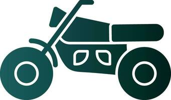 Motorbike Vector Icon Design