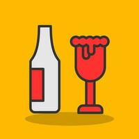 Pint of beer Vector Icon Design