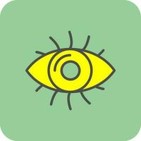 diseño de icono de vector de ojo