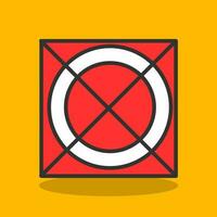 Do not tumble dry Vector Icon Design