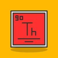 Thorium Vector Icon Design