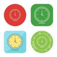 Clock Vector Icon