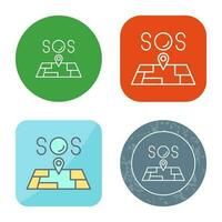 Sos Vector Icon