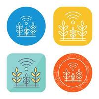 Wheat Vector Icon