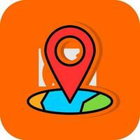 Map pointer Vector Icon Design