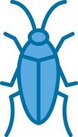 Cockroach Vector Icon Design