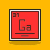 Gallium Vector Icon Design