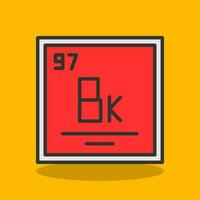 Berkelium Vector Icon Design