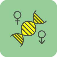 Chromosome Vector Icon Design