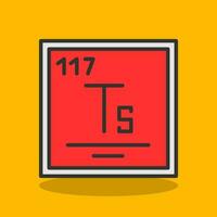 Tennessine Vector Icon Design