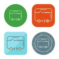 Electrical Circuit Vector Icon