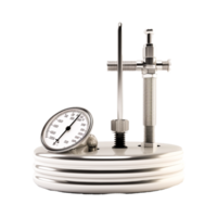 Pressure Gauge Manometer Isolated Generative Ai png