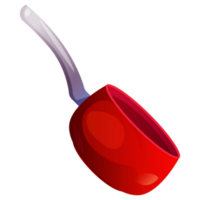 Kitchen saucepan, pan, cooking pot, stewpot with handle. Metal cooking utensil, stainless utensil for making soup or boiling water. Cartoon illustration for food apps, websites, and menus. png